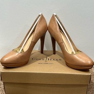 Cole Haan Chelsea High Pump Sandstone 6.5B BRAND NEW